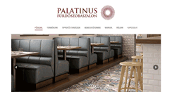 Desktop Screenshot of palatinusfurdoszoba.hu